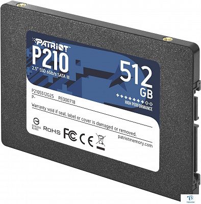 Накопитель SSD Patriot 512GB P210S512G25