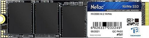 Накопитель SSD Netac 1TB NT01NV2000-1T0-E4X