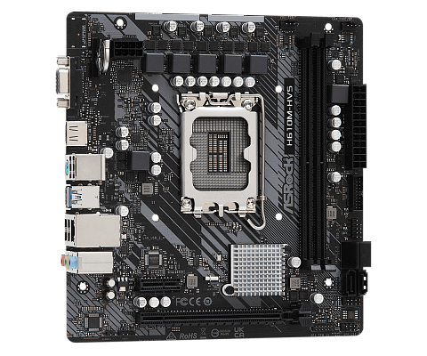 Материнская плата ASRock H610M-HVS M.2